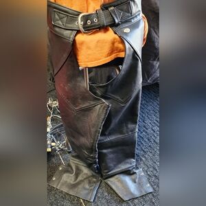 Harley-Davidson Mens Leather Chaps